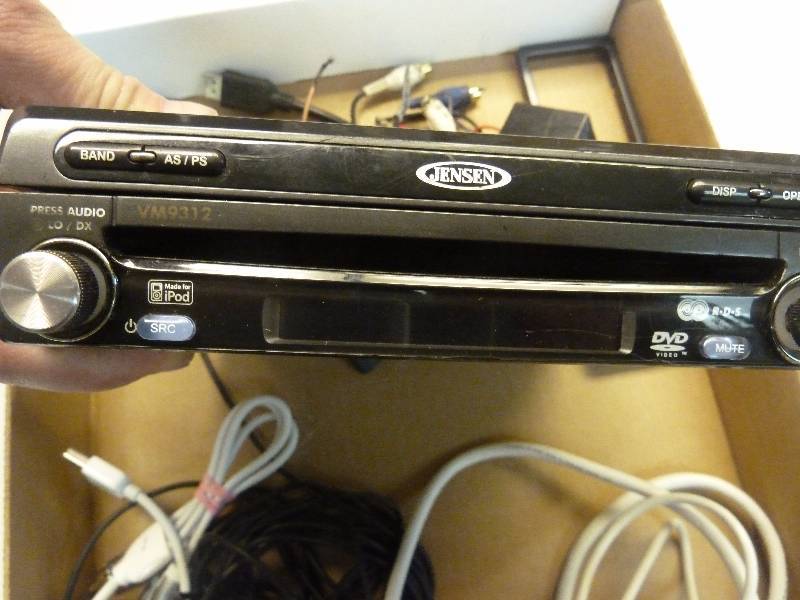lot 313 image: Jensen DVD Car Player wPop Up Screen