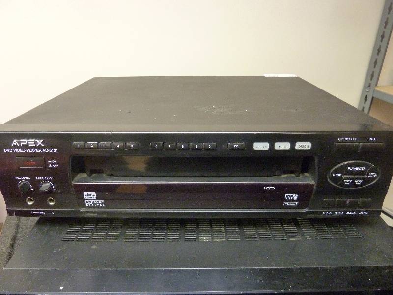 lot 323 image: Apex DVD Video Player
