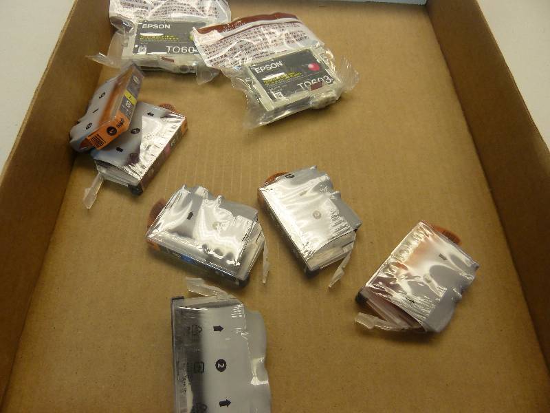 lot 332 image: Epson & Canon Printer Cartridges