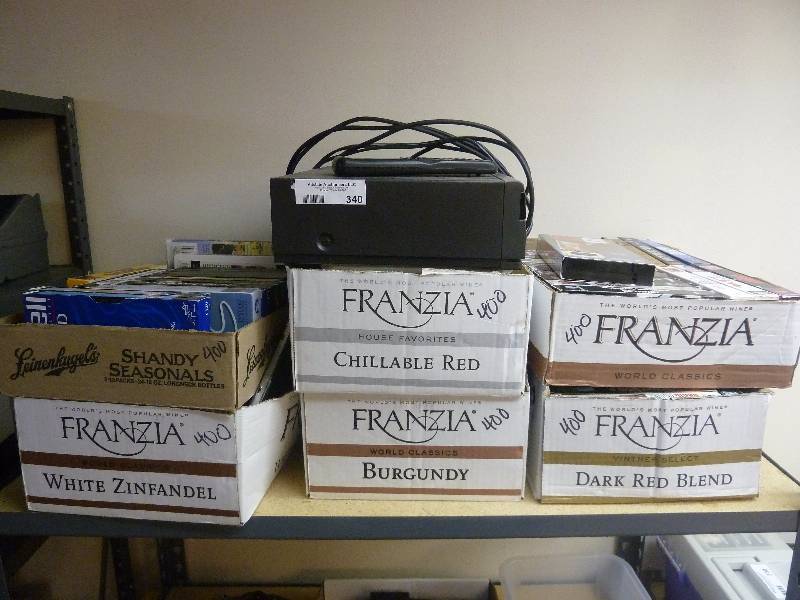 lot 340 image: Samsung VHS Recorder and Approx. 170 VHS Movies