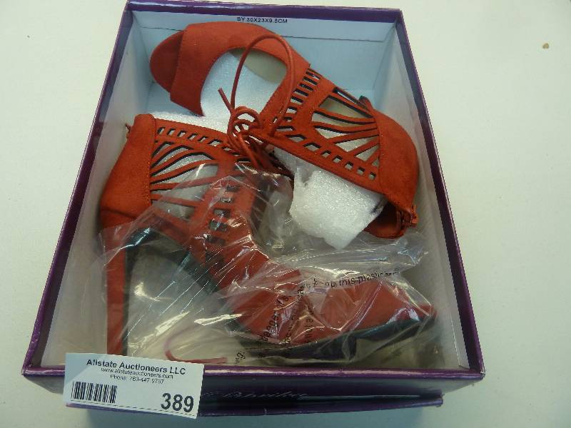 lot 389 image: Brand New Paprika Heels