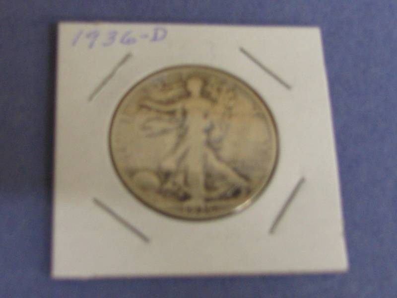 1936-D Walking Liberty 12 Dollar 90% Silver