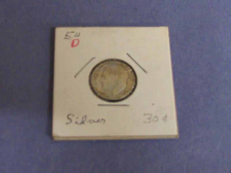 1954 Roosevelt Dime 90% Silver