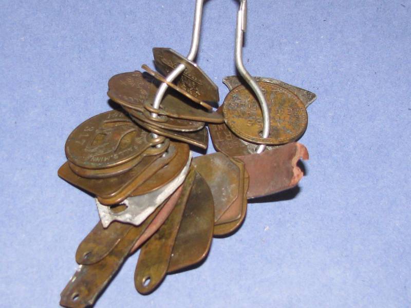 Vintage Fergus Falls, Mn.Dog Tags