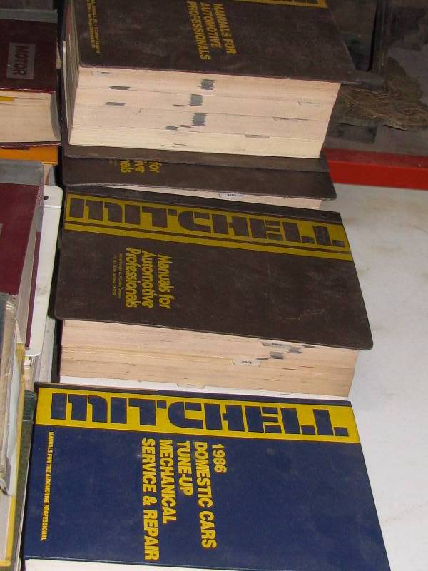 (4) Mitchell Manuals