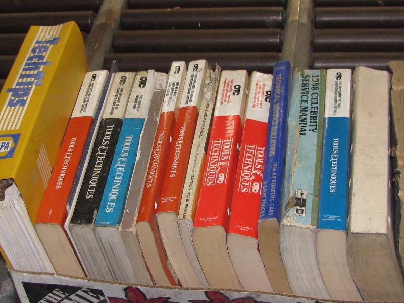Box Lot of Misc. Manuals