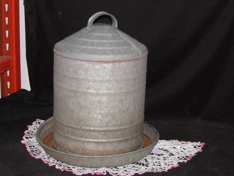 Metal Poultry Waterer