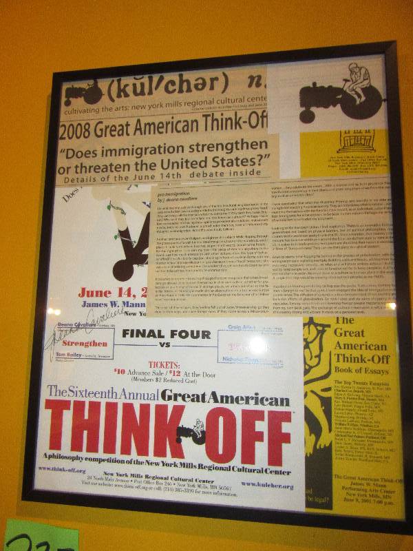 3, Wall Pieces.. GREAT AMERICAN THINKOFF