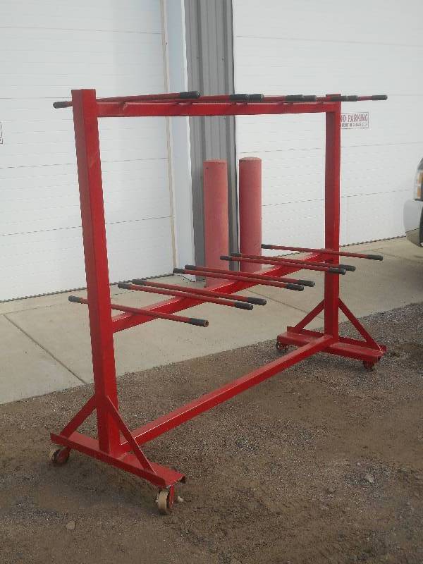 Heavy Duty Rolling Rack