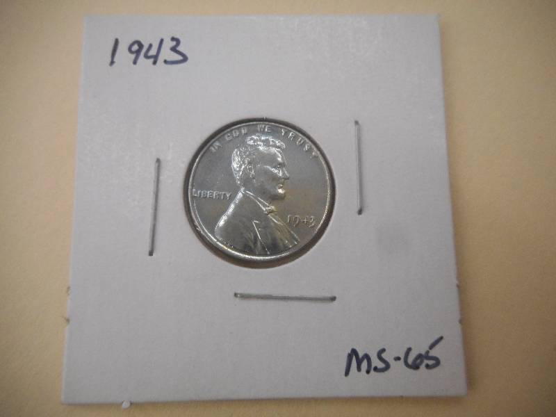 1943 P - Lincoln Steel Wheat Cent...