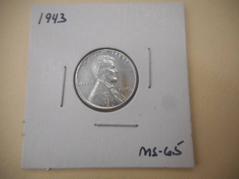 1943 P - Lincoln Steel Wheat Cent...