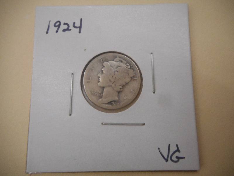 1924 P - Mercury Head Dime ...