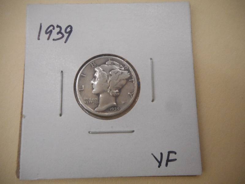 1939 P - Mercury Head Dime ...