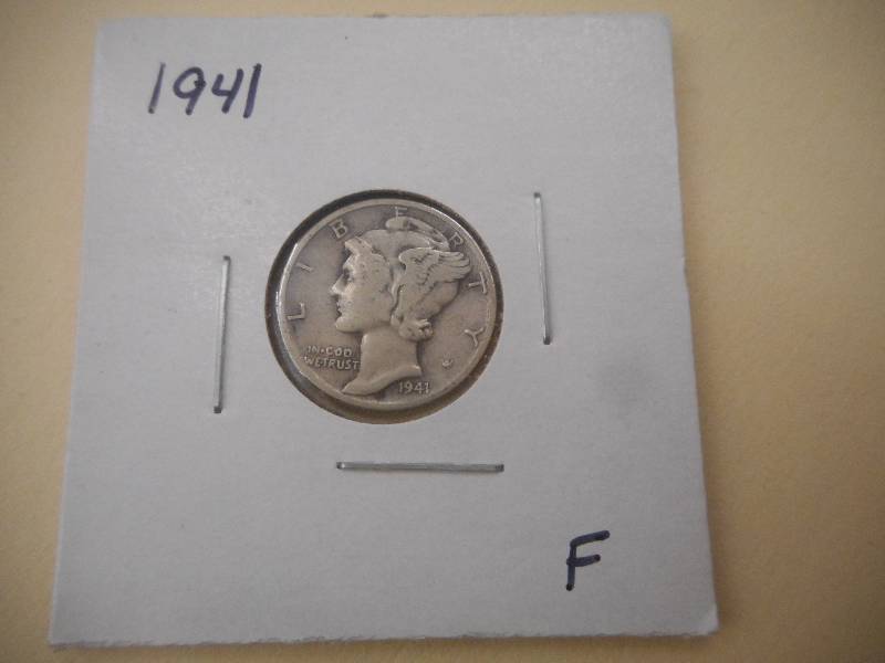 1941 P - Mercury Head Dime...