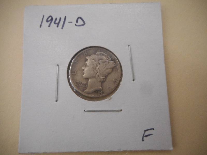 1941 D - Mercury Head Dime...