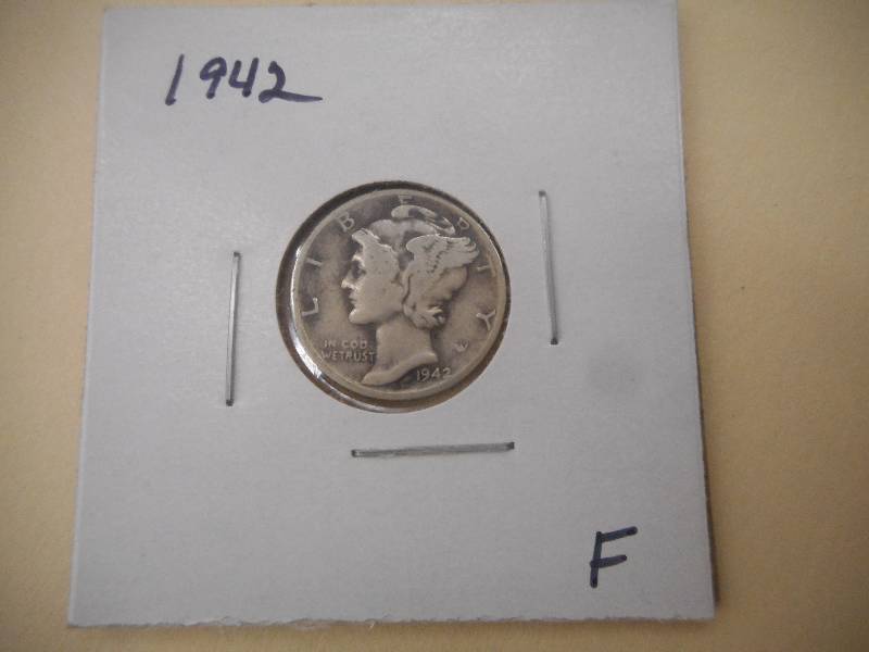 1942 P - Mercury Head Dime...
