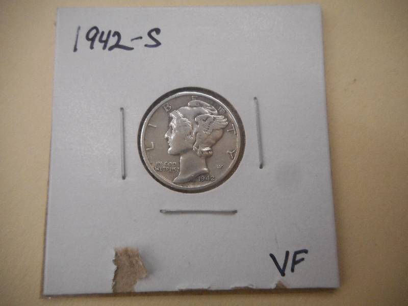 1942 S - Mercury Head Dime...