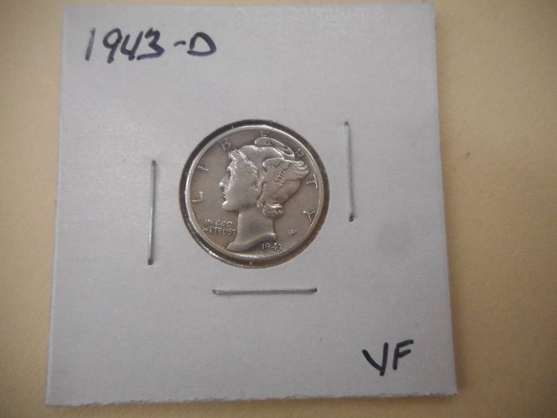 1943 D - Mercury Head Dime...
