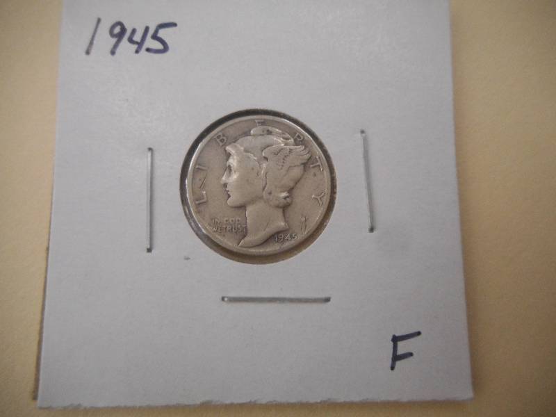 1945 P - Mercury Head Dime...