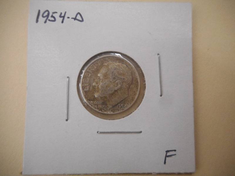 1954 D Roosevelt Dime...