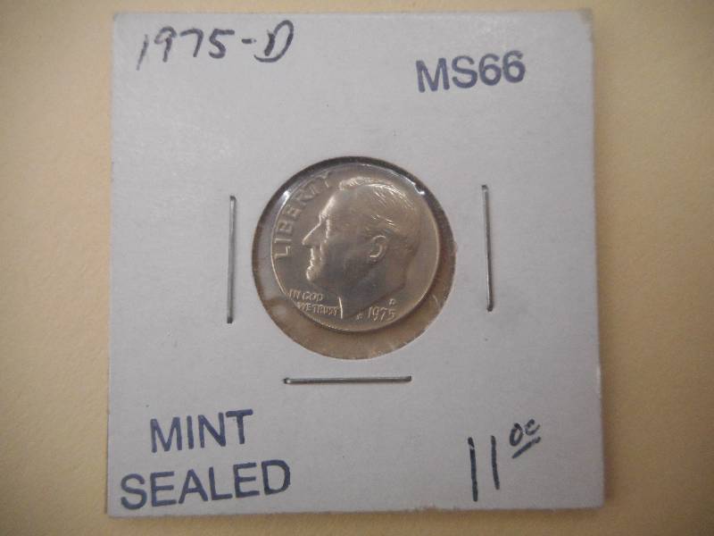 1975 D - Roosevelt Dime - Mint Seal...