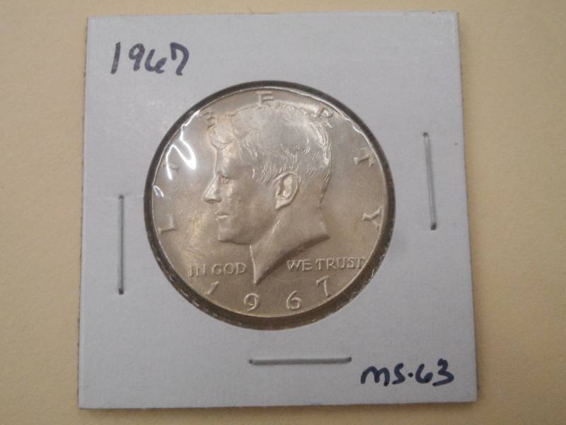 1967 P - Kennedy Silver Half Dollar...