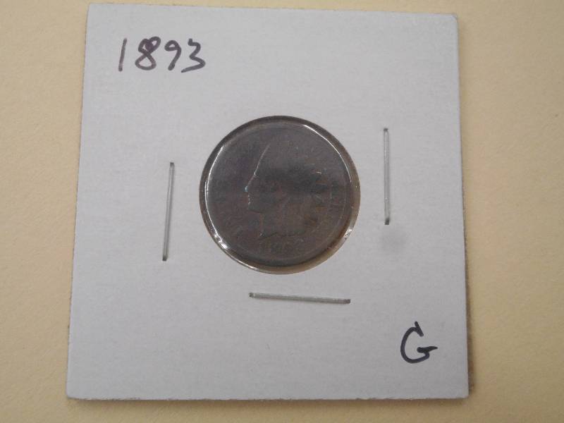 1893 - Indian Head Cent ...