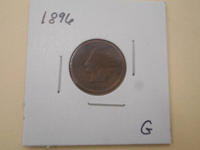 1896 - Indian Head Cent...