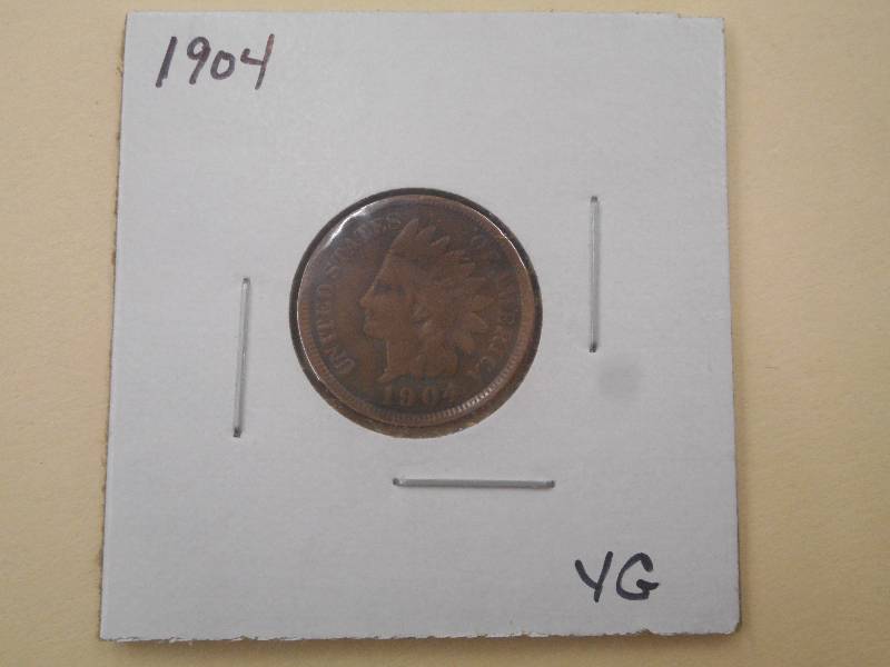 1904 - Indian Head Cent ...