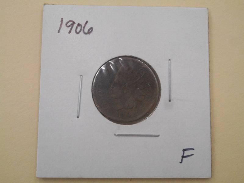 1906 - Indian Head Cent - 2 Diamond...