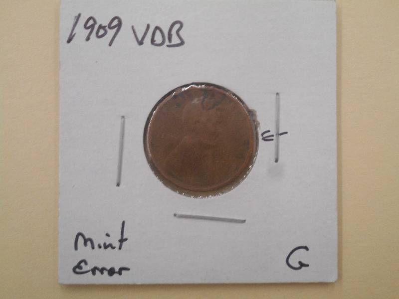 1909 VDB - Lincoln Wheat Cent - Min...