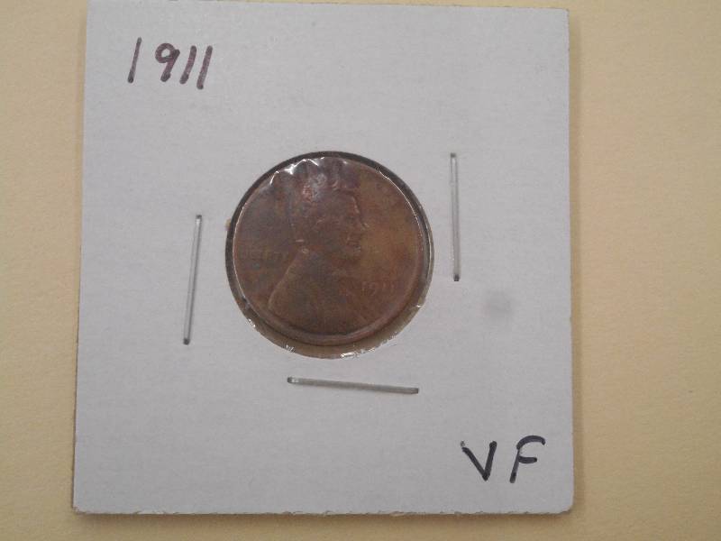 1911 P - Lincoln Wheat Cent - Highe...