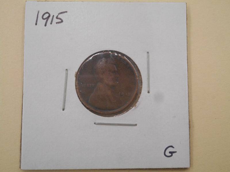 1915 P - Lincoln Wheat Cent...