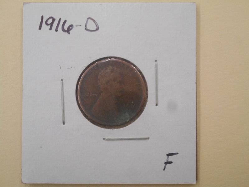 1916 D - Lincoln Wheat Cent ...