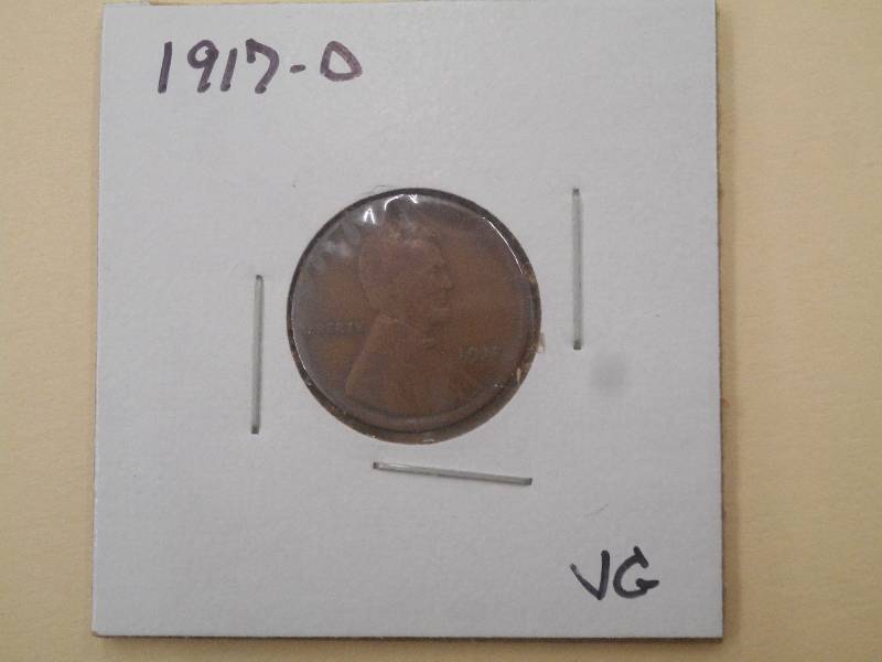 1917 D - Lincoln Wheat Cent...