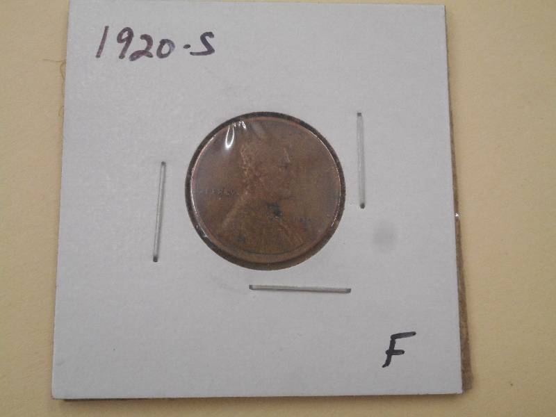 1920 S - Lincoln Wheat Cent...