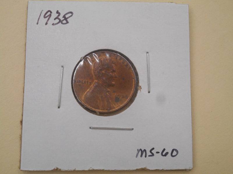 1938 P - Lincoln Wheat Cent- High G...