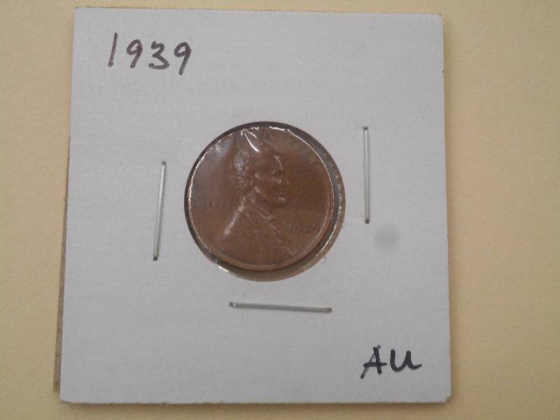 1939 P - Lincoln Wheat Cent- Higher...