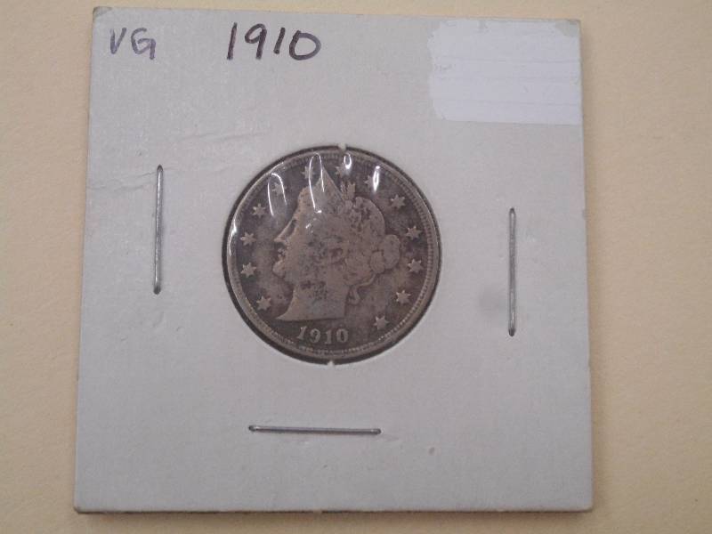1910 - Liberty Head V Nickel ...