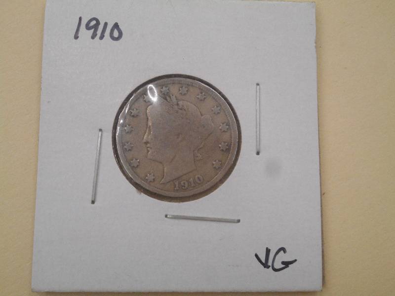 1910 - Liberty Head V Nickel ...