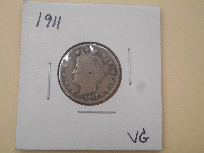 1911 - Liberty Head V Nickel...