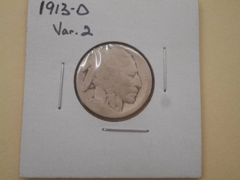 1913 D, Var.2 - Buffalo Head Nickel...