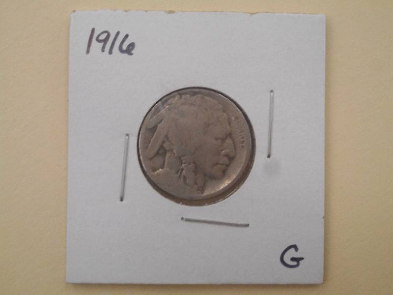 1916 P - Buffalo Head Nickel ...