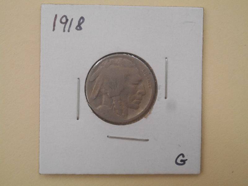 1918 P - Buffalo Head Nickel ...