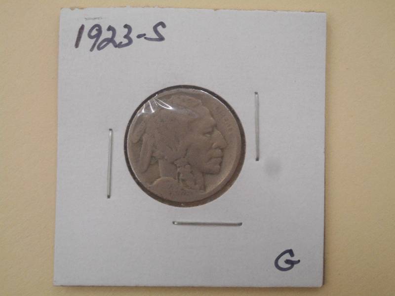 1923 S - Buffalo Head Nickel...