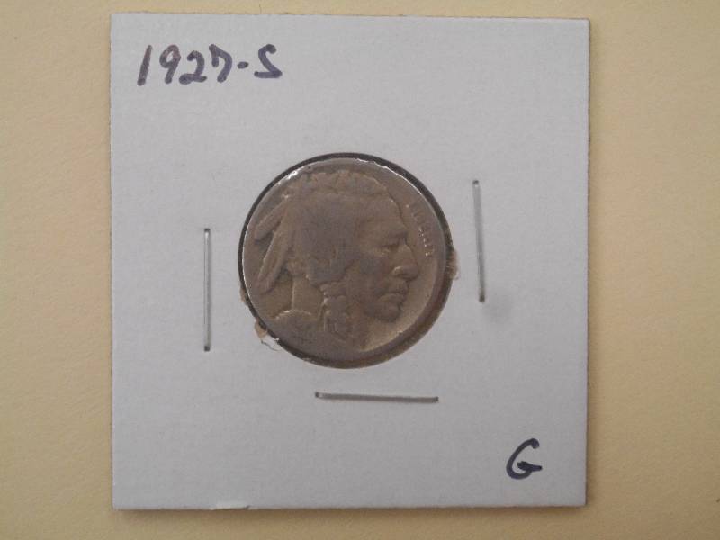 1927 S - Buffalo Head Nickel ...