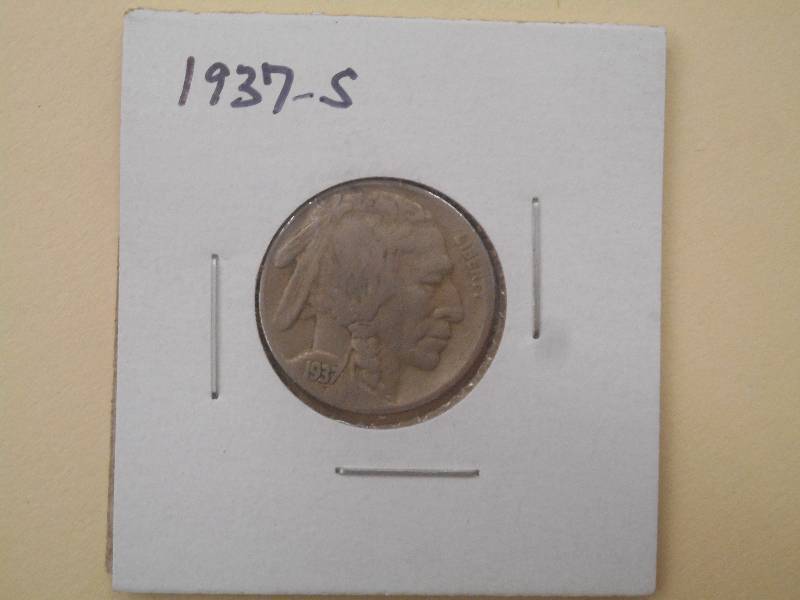 1937 S - Buffalo Head Nickel...
