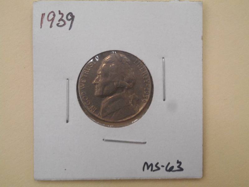 1939 P - Jefferson Nickel ...