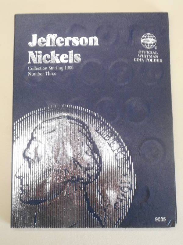Jefferson Nickel, 1996 Whitman #3 C...