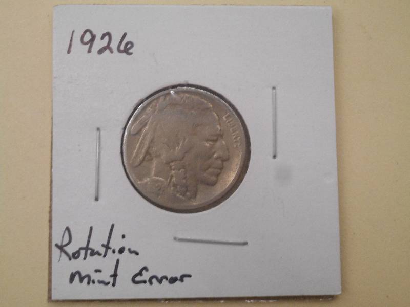 1926 Buffalo Head Nickel - Mint Err...